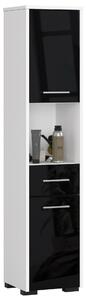 Dulap de baie Farid TYP3 (negru lucios). Promo -20%. 1128773