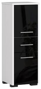 Dulap de baie Farid TYP6 (negru lucios). Promo -21%. 1128813