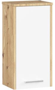Dulap de baie Farid TYP2 (Stejar artisan + Alb). Promo -19%. 1128835