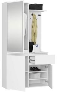 Set mobilier hol Enteruno (alb) (cu oglindă). Promo -14%. 1128855