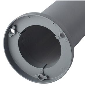 Ideal Lux - Lampă de exterior TRONCO 1xE27/42W/230V 60 cm IP65 gri