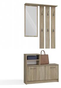 Set mobilier hol Vayan 1 (stejar sonoma) (cu oglindă). Promo -14%. 1132527