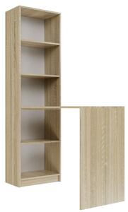 Masă PC cu raft Refarencios 1 (stejar sonoma). 1132644