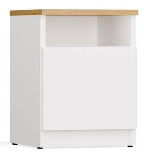 Noptieră Gustaban 2 (alb + stejar artisan). Promo -14%. 1132749