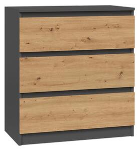 Comodă Musecalo 1 (antracit + stejar artisan). 1132779