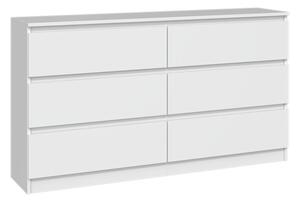 Comodă Musecalo 6 140 (alb). 1132820