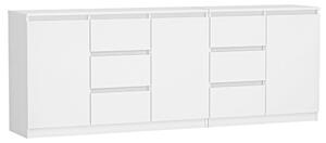 Set 2buc. comode Cervantina 1 (alb). 1132871