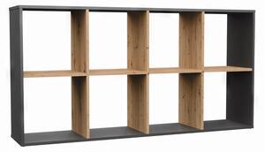 Raft Metros 4 (antracit + stejar artisan). Promo -15%. 1132909