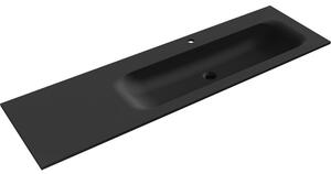 Lavoar de blat Mexen Vela, dreapta, 161 × 46,5 cm, negru mat, 25231671P