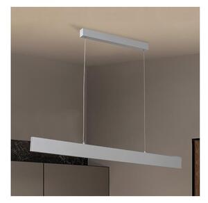 Lustră LED dimabilă pe cablu Brilagi SLIMLINE LED/40W/230V 3000-6000K argintiu + telecomandă
