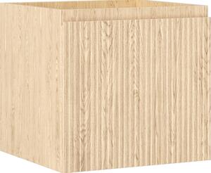 Mexen Rivel, mobilier baie 50 cm, 1 sertar, canelat, stejar, 91A20-05047-1-BF81