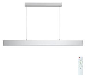 Lustră LED dimabilă pe cablu Brilagi SLIMLINE LED/40W/230V 3000-6000K argintiu + telecomandă