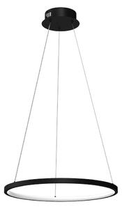 Lustră LED pe cablu HOOP LED/27W/230V d. 50 cm 4000K negru