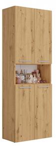 Dulap de baie Neltossa 4 (stejar artisan). 1132992