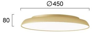 Plafonieră LED ART LED/40W/230V aurie