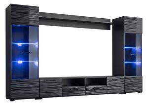 Set mobilier living Factor 1 - negru
