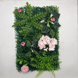 Panou decorativ din verdeață artificială, Oasis de Vară- UV 60x40cm