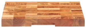 Placă de tocat, 50 x 34 x 3,8 cm, lemn masiv de acacia