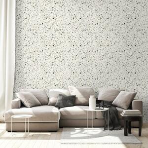 Tapet model terrazzo verde delicat