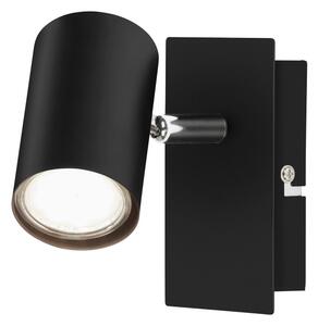 Spot de perete SPOT 1xGU10/40W/230V negru Briloner 2857-015