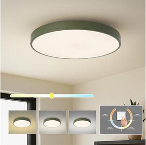 Brilagi - Plafonieră LED POOL, 60W, 230V, 3000/4000/6000K, 60 cm, verde