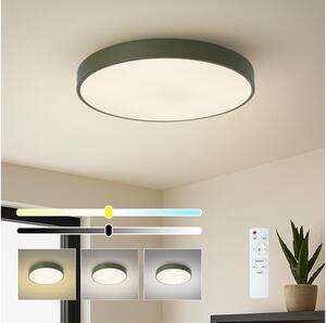 Brilagi - Plafonieră LED dimabilă POOL LED/60W/230V 3000-6000K 50 cm verde+telecomandă