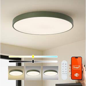 Brilagi-LED Lampă LED reglabilă SMART pentru piscină, 128 W, 230 V, 100 cm, Wi-Fi Tuya + telecomandă, verde