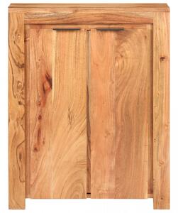 Servanta, 59 x 33 x 75 cm, lemn masiv de acacia - V320213V