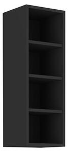 Raft de bucătărie superioară Arikona Monzesa Sobera 30 G 90 OTW (negru). 1097080