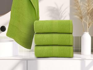 Prosop BASIC ONE 50 x 90 cm verde, 100% bumbac