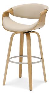 Scaun bar Bendover (bej). Promo -22%. 1136372