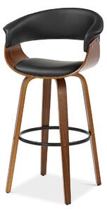Scaun bar Elynah 75 (negru). Promo -21%. 1136384