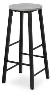 Scaun bar Fukando (negru). Promo -22%. 1136385