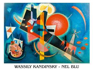 Imprimare de artă Kandinsky - Nel Blu, Wassily Kandinsky, (70 x 50 cm)