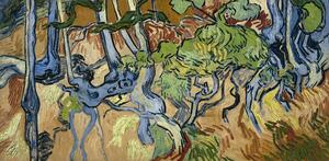 Vincent van Gogh - Reproducere Tree roots, 1890, (40 x 20 cm)