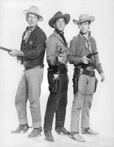 Fotografie John Wayne And Dean Martin In 'Rio Bravo', Archive Photos