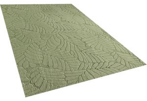 Covor modern Solevito Romance Cutout Leaf verde salvie 140x200 cm