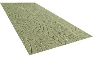 Covor modern Solevito Romance Cutout Leaf verde salvie 80x150 cm