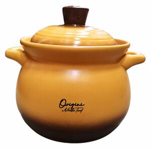 Oala Ceramica cu Capac Heinner Origini direct pe flacara 6 L