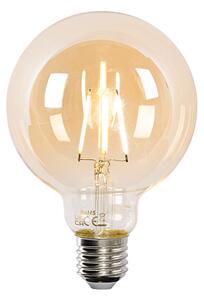 Lampă suspendată inteligentă ratan 49 cm incl. WiFi G95 - Michelle