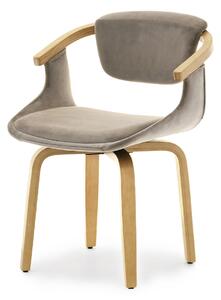 Scaun sufragerie Madres (bej + stejar). Promo -14%. 1136562
