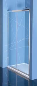 Polysan Easy Line uși de duș 100 cm culisantă crom luciu/sticlă transparentă EL1015