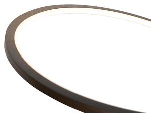 Lampă suspendată design bronz 72 cm cu LED reglabil în 3 trepte - Rowan