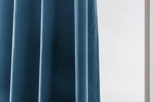 2x draperie opaca VELVET kerosen cu inele metalice 135x250 cm