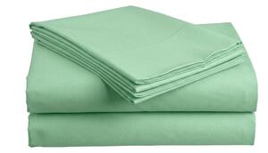 Cearsaf din bumbac STANDARD 140x240 cm, verde