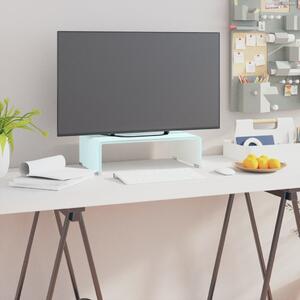 Stativ TV/Suport monitor, sticlă, verde, 40 x 25 x 11 cm