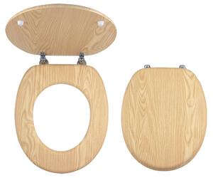 Novaservis - Scaun furniruit MDF, WC/ASH