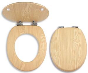 Novaservis - Scaun furniruit MDF, WC/SOFTJASAN