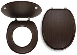 Novaservis - Scaun furniruit MDF, WC/WENGE