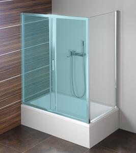 Polysan Polysan, perete lateral de duș DEEP 750x1650mm, sticlă transparentă, MD3116